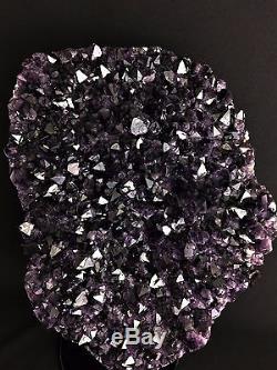 Amethyst Geode Cathedral 22 lb Crystal Quartz Cluster Natural Specimen Stone