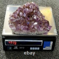 Amethyst Quartz Crystal Cluster Geode Large Natural Raw Mineral Healing 4.93kg