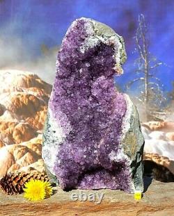Amethyst Spectacular Crystal Cluster Geode Natural Raw Mineral Healing 4.98kg