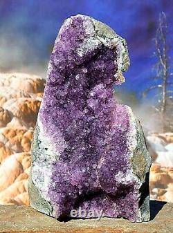 Amethyst Spectacular Crystal Cluster Geode Natural Raw Mineral Healing 4.98kg