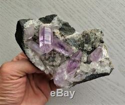Amethyst cluster Brandberg Namibia 140x80mm Natural Crystal Rare