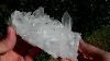 Arkansas Mineral Huge Clear Quartz Crystal Cluster