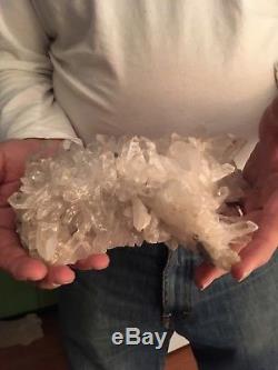 Arkansas Quartz Crystal Cluster 4.5 Lbs