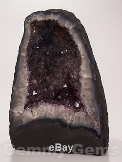 B0867 13.00 32.50lb Cathedral Amethyst Geode Quartz Crystal Druzy Cluster Decor