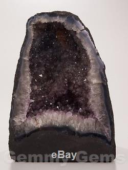 B0867 13.00 32.50lb Cathedral Amethyst Geode Quartz Crystal Druzy Cluster Decor
