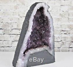 BEAUTIFUL HIGH QUALITY AMETHYST CRYSTAL QUARTZ CLUSTER GEODE CATHEDRAL 14.95 lb