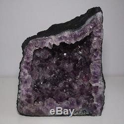 Beautiful High Quality Amethyst Crystal Quartz Cluster Geode Cathedral 17 lb