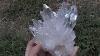 Beautiful Spray Of Points Huge Optical Clear Arkansas Quartz Crystal Cluster