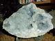 Blue Celestite Quartz Geode Cluster Crystal Gemstone Beautiful And Huge