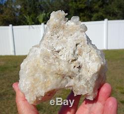 CLEAR QUARTZ GROWTH INTERFERENCE Crystal Point Cluster Russian Spectacular Size