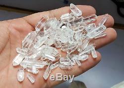 Cleanest double terminated Quartz points crystals 1kg lot Balochistan cluster