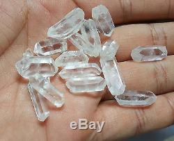 Cleanest double terminated Quartz points crystals 1kg lot Balochistan cluster