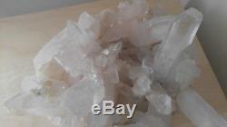 Clear Quartz Crystal Cluster extra large 26.3 lbs