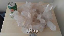 Clear Quartz Crystal Cluster extra large 26.3 lbs