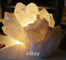 Clear White Quartz Crystal Points Cluster Gigantic 25Kg Fabulous Display Piece