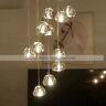 Cluster Pendant G4 Led Modern Cherry Crystal Ball Ceiling Lamp