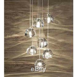 Cluster Pendant G4 LED Modern Cherry Crystal ball Ceiling Lamp