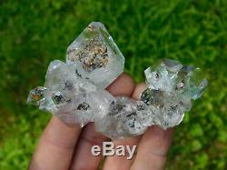 Complex Large Herkimer Diamond Quartz Crystal Cluster New York New York