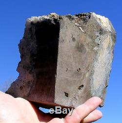 Dark Amethyst Quartz Crystal Large Cluster Cave Natural Geode Uruguay 1114g 13cm