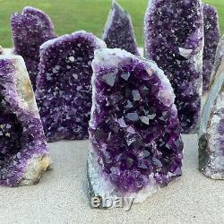 EXTRA EXTRA LARGE AMETHYST Druze Crystal Cluster With Cut Base Specimen 3 Lbs
