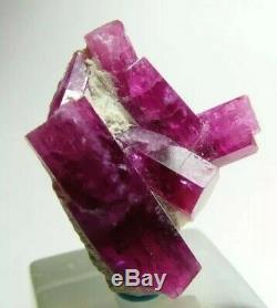 Extraordinary Exquisite Glassy Gem Red Beryl Bixbite Crystal Cluster! Utah