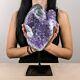 Gemcore Amethyst Cluster Crystal Cathedral Geode (11.5 Inch) Druzy Uruguay