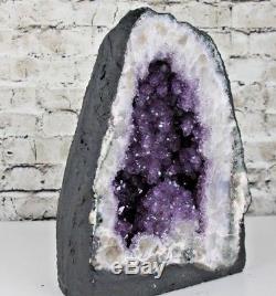GORGEOUS HIGH QUALITY AMETHYST CRYSTAL QUARTZ CLUSTER GEODE CATHEDRAL 15.80 lb