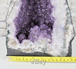 GORGEOUS HIGH QUALITY AMETHYST CRYSTAL QUARTZ CLUSTER GEODE CATHEDRAL 15.80 lb