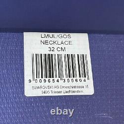 Genuine Swarovski Nemesia Necklace Gold Tone Sparkling Boxed 5435560