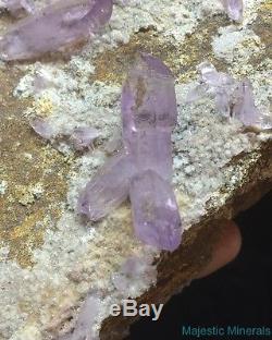 HIGH END Huge CLEAR LAVENDER Veracruz Amethyst Quartz Crystal SCEPTER Cluster