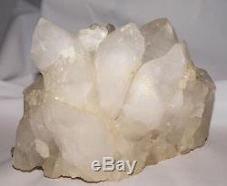Himalyan Quartz Points Very Large Natural Crystal Cluster 2.4 kg 190 mm