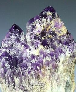 Huge Amethyst Celestial Candle Crystal Cluster Natural Healing Mineral 5.6kg