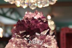 Huge Amethyst Crystal Cluster XL Purple Brazil Quartz Over 2kgs Sale Free Post