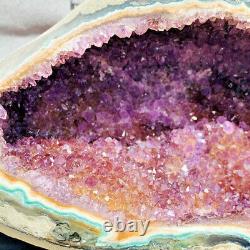 Huge Amethyst Geode Uruguay Crystal Cluster Cathedral Mineral Specimen