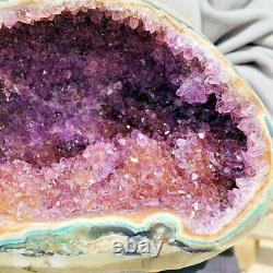 Huge Amethyst Geode Uruguay Crystal Cluster Cathedral Mineral Specimen