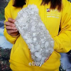 Huge Apophyllite Zeolite Crystal Cluster Natural Mineral Healing 3146g