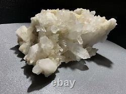 Huge Arkansas Quartz Crystal Cluster with Cave on Matrix 11+ LBS