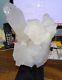 Huge Clear Quartz Crystal Cluster Geode From Brazil Cathedral Steel Stand