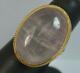 Impressive Rose Quartz Solitaire 9ct Gold Statement Ring F0406