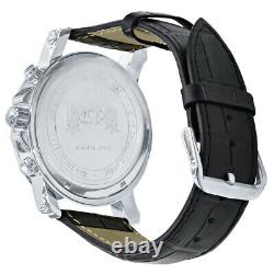 Khronos White Gold Tone Real Diamond Joe Rodeo Cluster Bezel Iced Watch With Date