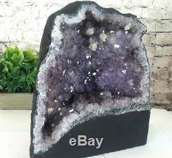 LARGE QUALITY AMETHYST CRYSTAL QUARTZ CLUSTER GEODE CATHEDRAL 18.70 lb (AC135)