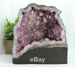 LARGE QUALITY AMETHYST CRYSTAL QUARTZ CLUSTER GEODE CATHEDRAL 18.70 lb (AC135)E