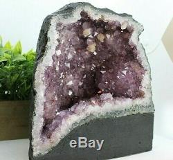 LARGE QUALITY AMETHYST CRYSTAL QUARTZ CLUSTER GEODE CATHEDRAL 18.70 lb (AC135)E