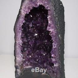 Large AAA High Quality Amethyst Crystal Quartz Cluster Geode Cathedral 29.8 lb
