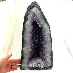 Large Amethyst Cathedral Quartz Crystal Cluster Natural Geode Cave 13.3kg 41cm