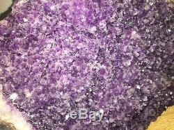 Large Amethyst Cluster Crystal Healing Energy Meditation (Stress Anxiety) 10.5kg