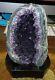 Large Amethyst Crystal Cluster Geode From Uruguay Cathedral Hollow