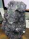 Large Amethyst Crystal Cluster Geode From Uruguay Cathedral Stalactite Bases