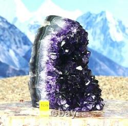 Large Amethyst Quartz Crystal Cluster Geode Natural Raw Mineral Healing 788g