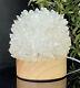 Large! Beautiful Natural White Crystal Lamp Quartz Cluster Unique Real Crystal